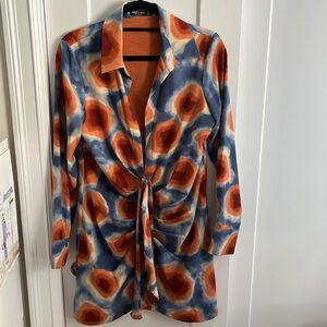 Nasty Gal Watercolor Dress